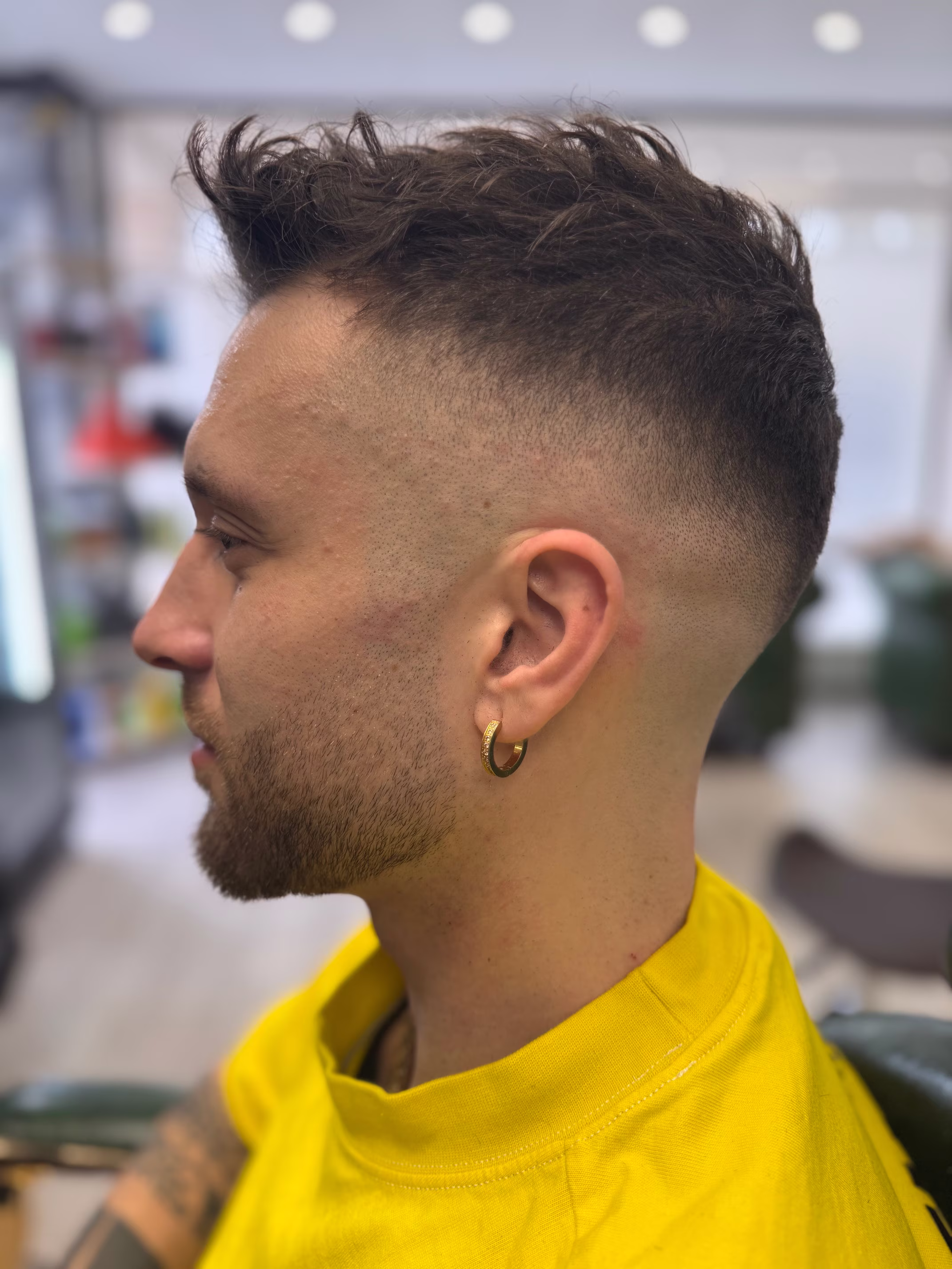 Moderner Herren-Fade im Zafar Barbershop